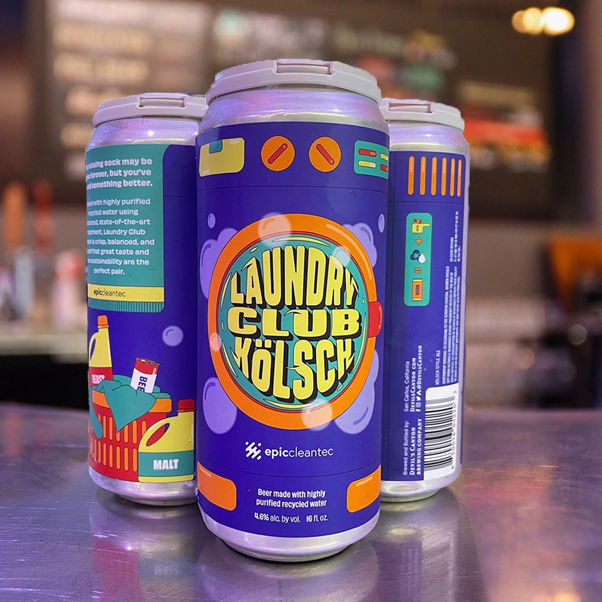 Laundry Club Kolsch Style Ale 16oz 4-pack | Devil's Canyon Brewing